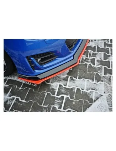 Lame de Pare-chocs Avant / Splitter V.5 SUBARU BRZ Facelift   + - Maxton