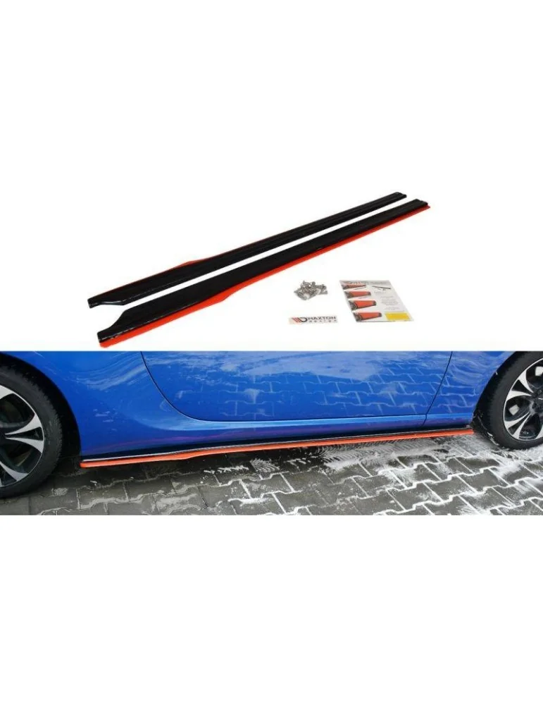 Set de Diffuseur de Bas de Caisse V.2 SUBARU BRZ/ TOYOTA GT86 Facelift   + - Maxton