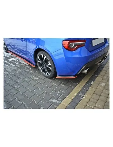 Lame de Pare-chocs Arrière V.2 SUBARU BRZ Facelift   + - Maxton