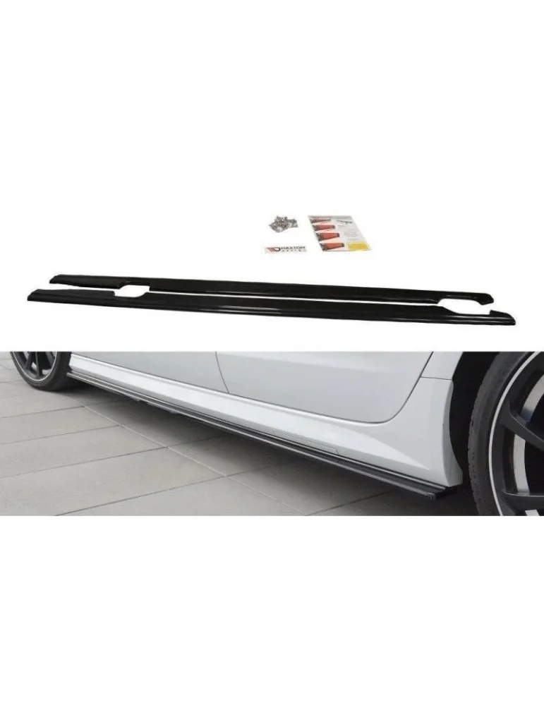 Extension / Rajout de Bas de caisse AUDI A6 C7 S-LINE/ S6 C7 Facelift - Maxton