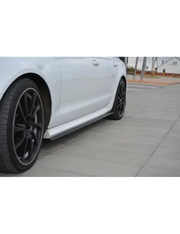 Extension / Rajout de Bas de caisse AUDI A6 C7 S-LINE/ S6 C7 Facelift - Maxton