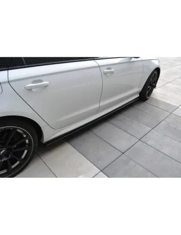 Extension / Rajout de Bas de caisse AUDI A6 C7 S-LINE/ S6 C7 Facelift - Maxton
