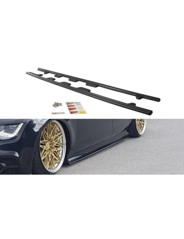 Extension / Rajout de Bas de caisse AUDI S7 / A7 S-LINE C7 - Maxton