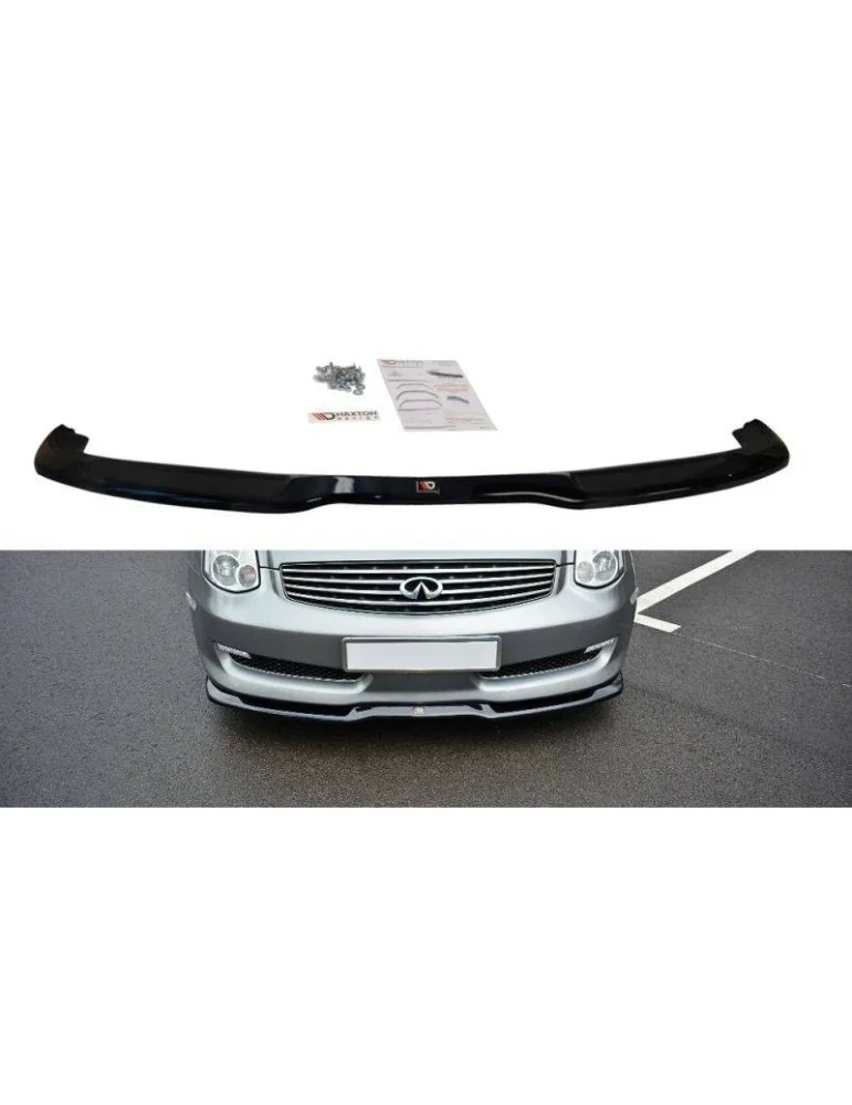 Lame de Pare-chocs Avant / Splitter V.1 INFINITI G35 Coupe - Maxton