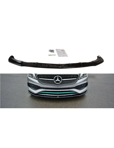 Lame de Pare-chocs Avant / Splitter V.1 MERCEDES-BENZ CLA C117 AMG-LINE Facelift - Maxton