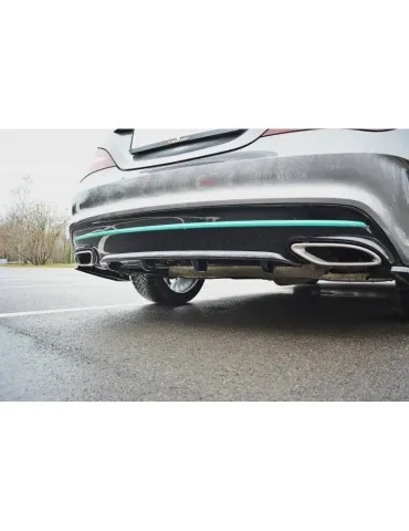 Lame / Diffuseur du Pare-chocs Arrière MERCEDES-BENZ CLA C117 AMG-LINE Facelift - Maxton