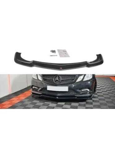 Lame de Pare-chocs Avant / Splitter MERCEDES-BENZ E-Class W207 Coupe AMG-Line - Maxton