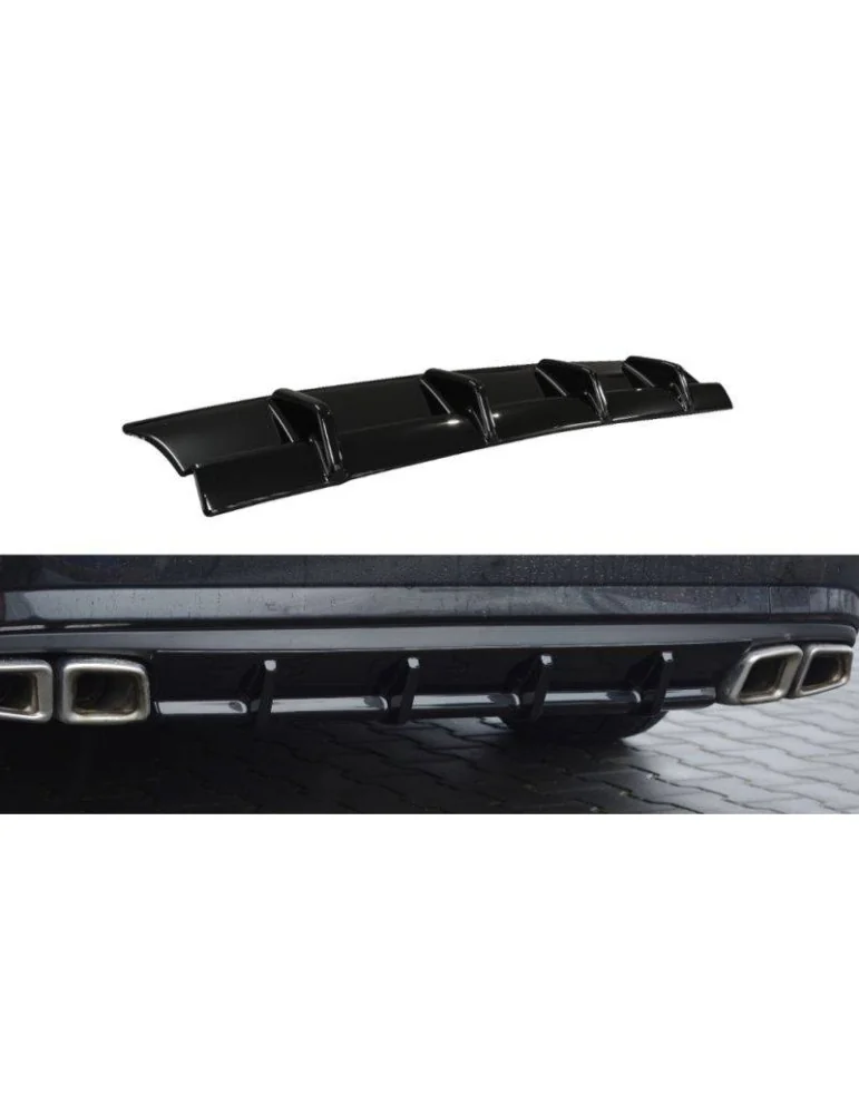 Lame / Diffuseur du Pare-chocs Arrière MERCEDES-BENZ E63 AMG W212 - Maxton