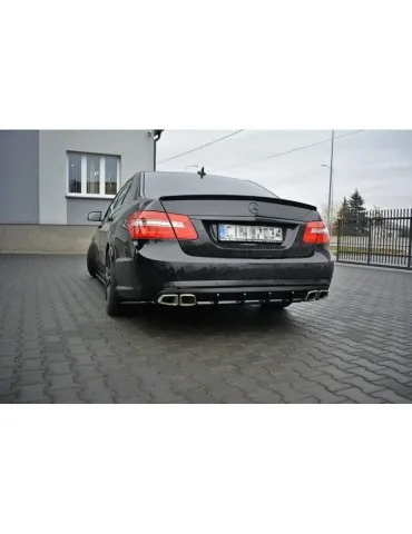 Lame / Diffuseur du Pare-chocs Arrière MERCEDES-BENZ E63 AMG W212 - Maxton