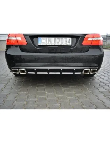 Lame / Diffuseur du Pare-chocs Arrière MERCEDES-BENZ E63 AMG W212 - Maxton