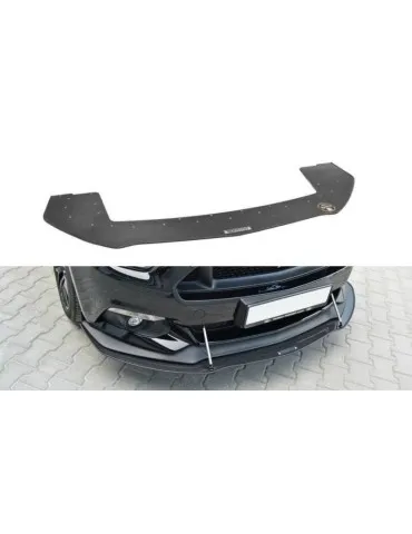 Lame de Pare-chocs sport Avant FORD MUSTANG GT Mk6 Carbone - Maxton