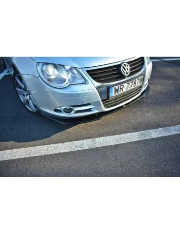 Lame de Pare-chocs Avant / Splitter V.1 VW EOS - Maxton
