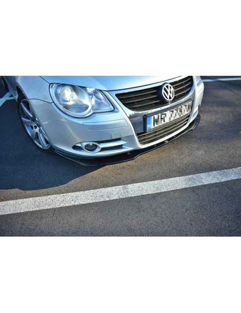 Lame de Pare-chocs Avant / Splitter V.1 VW EOS - Maxton