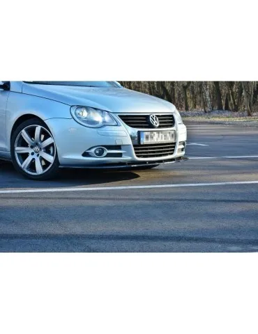 Lame de Pare-chocs Avant / Splitter V.1 VW EOS - Maxton