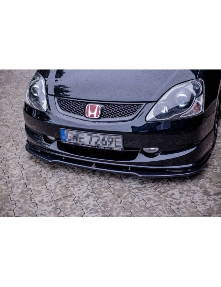 Lame de Pare-chocs Avant / Splitter V.1 HONDA CIVIC EP3 (MK7) TYPE-R/S Facelift - Maxton