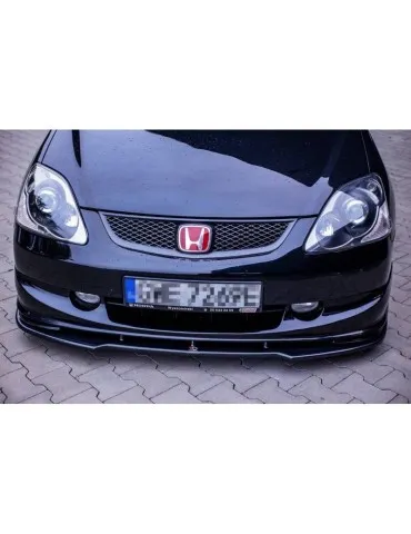 Lame de Pare-chocs Avant / Splitter V.1 HONDA CIVIC EP3 (MK7) TYPE-R/S Facelift - Maxton