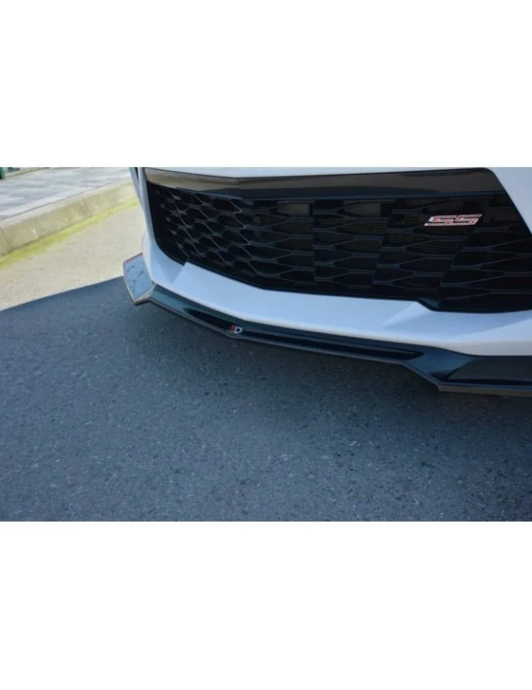 Lame de Pare-chocs Avant / Splitter V.1 CHEVROLET CAMARO 6TH-GEN. PHASE-I 2SS Coupe - Maxton