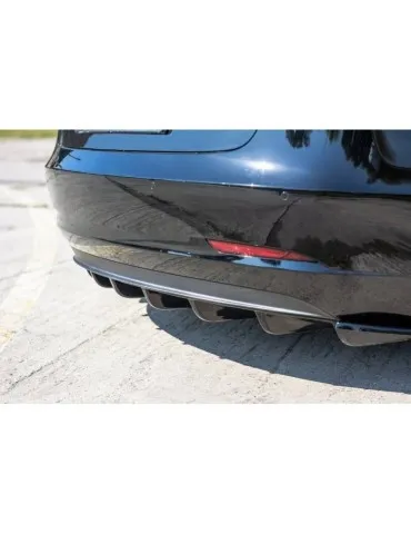 Lame / Diffuseur du Pare-chocs Arrière Tesla Model 3 - Maxton