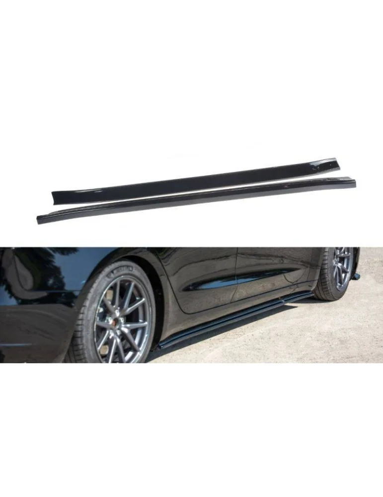 Set de Diffuseur de Bas de Caisse Tesla Model 3 - Maxton