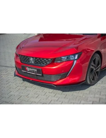 Lame de Pare-chocs Avant / Splitter V.1 PEUGEOT 508 MK2 - Maxton