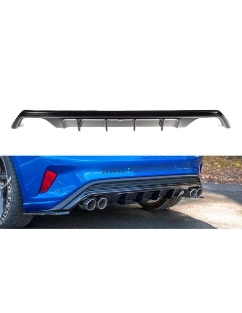 Lame / Diffuseur du Pare-chocs Arrière FORD FOCUS MK4 ST-LINE - Maxton