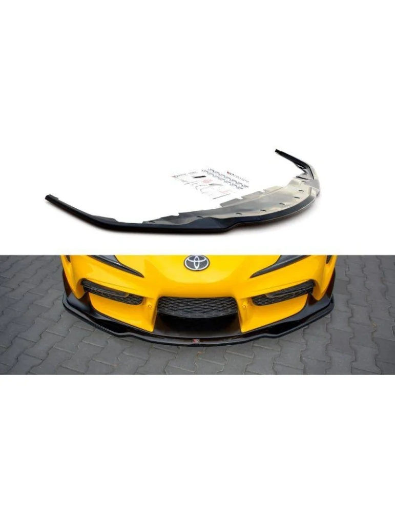 Lame de Pare-chocs Avant / Splitter V.2 TOYOTA Supra MK5 - Maxton