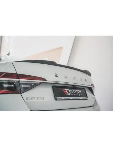 Extension Becquet / Aileron V.2 SKODA SUPERB MK3 / MK3 FL Hatchback - Maxton