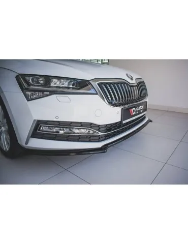 Lame de Pare-chocs Avant V.1 SKODA SUPERB MK3 FL - Maxton