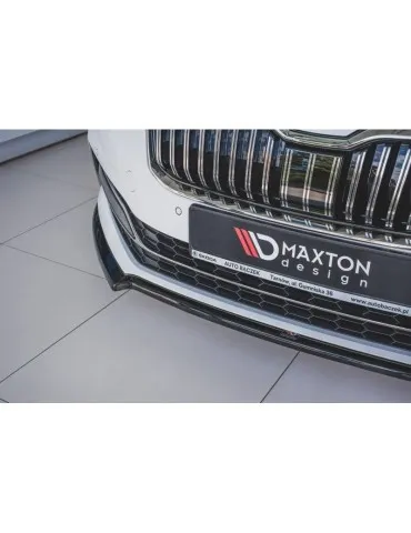 Lame de Pare-chocs Avant V.1 SKODA SUPERB MK3 FL - Maxton