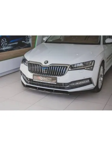 Lame de Pare-chocs Avant V.2 SKODA SUPERB MK3 FL - Maxton