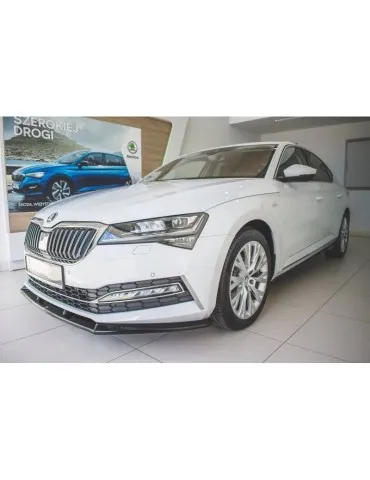 Lame de Pare-chocs Avant V.2 SKODA SUPERB MK3 FL - Maxton