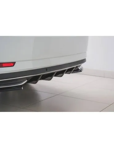 Lame / Diffuseur du Pare-chocs Arrière SKODA SUPERB MK3 FL - Maxton