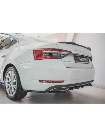 Lame de Pare-chocs Arrière SKODA SUPERB MK3 FL Hatchback / Estate - Maxton