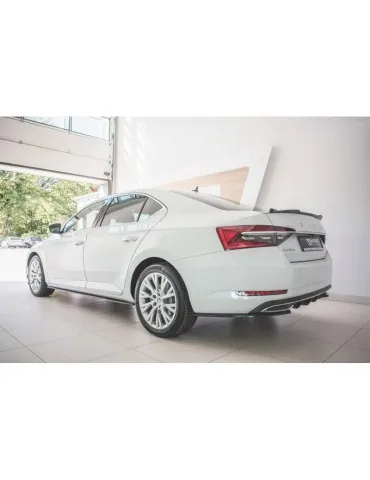 Extension / Rajout de Bas de caisse SKODA SUPERB MK3 FL - Maxton