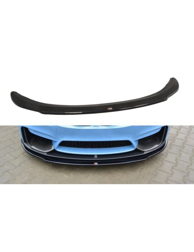 Lame de Pare-chocs Avant / Splitter BMW M4 F82 M-performance - Maxton
