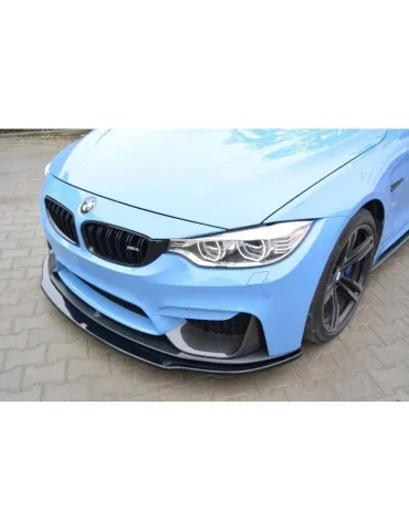 Lame de Pare-chocs Avant / Splitter BMW M4 F82 M-performance - Maxton