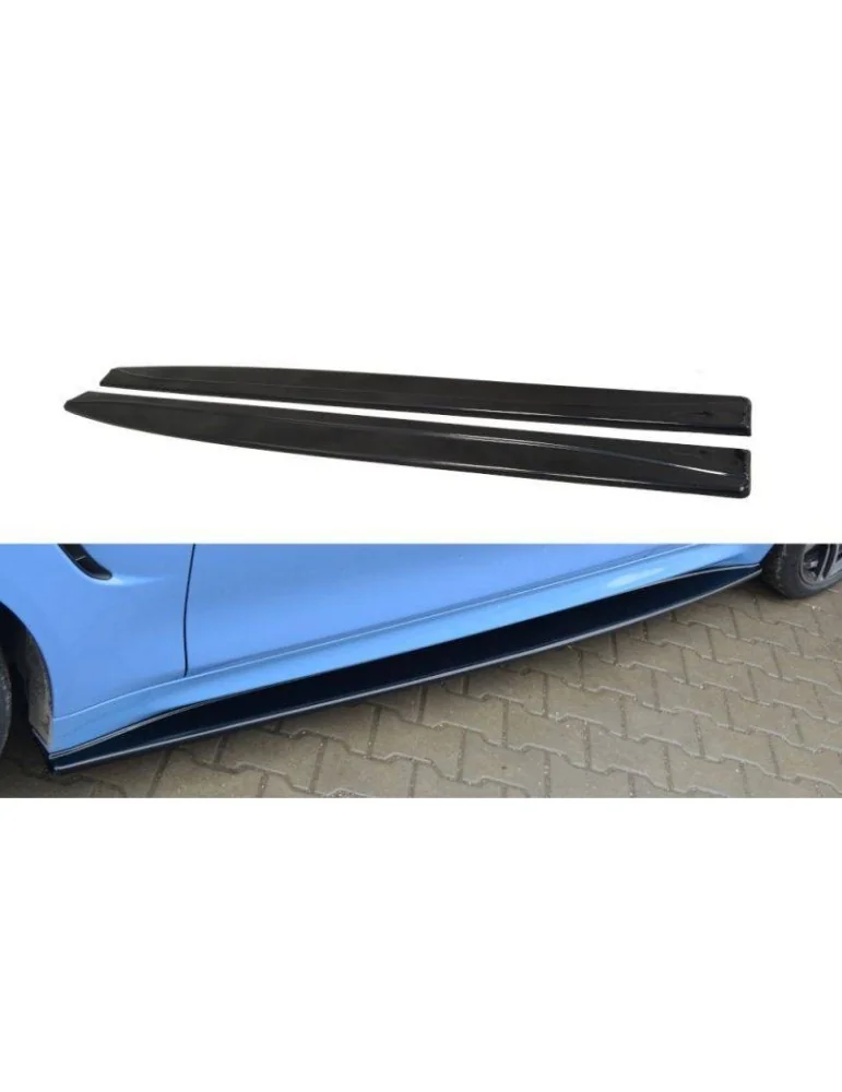 Set des diffeuseur de Bas de caisse V.1 BMW M4 F82 - Maxton