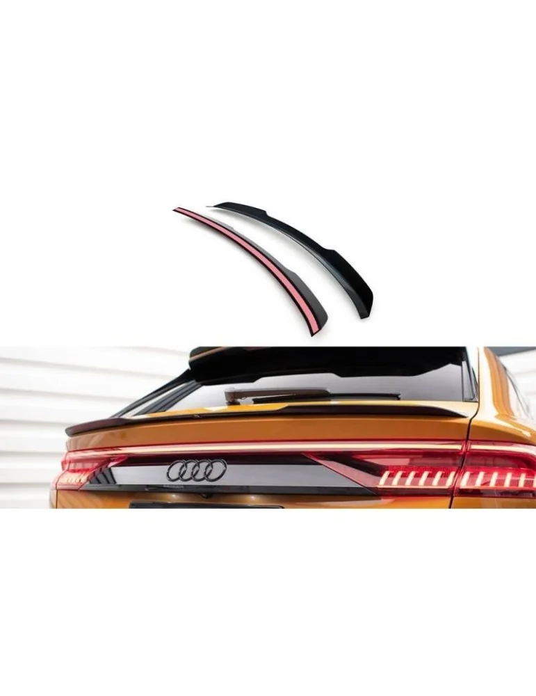Plus Bas Extension Becquet / Aileron AUDI Q8 S-LINE / SQ8 MK1 - Maxton