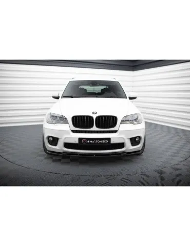 Lame de Pare-chocs Avant / Splitter BMW X5 E70 Facelift M-pack - Maxton