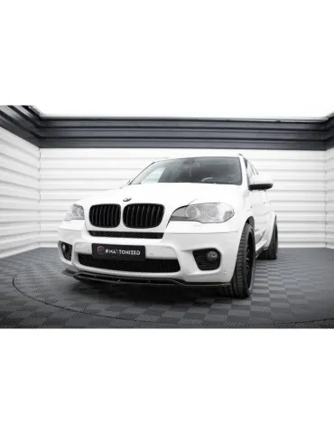 Lame de Pare-chocs Avant / Splitter BMW X5 E70 Facelift M-pack - Maxton