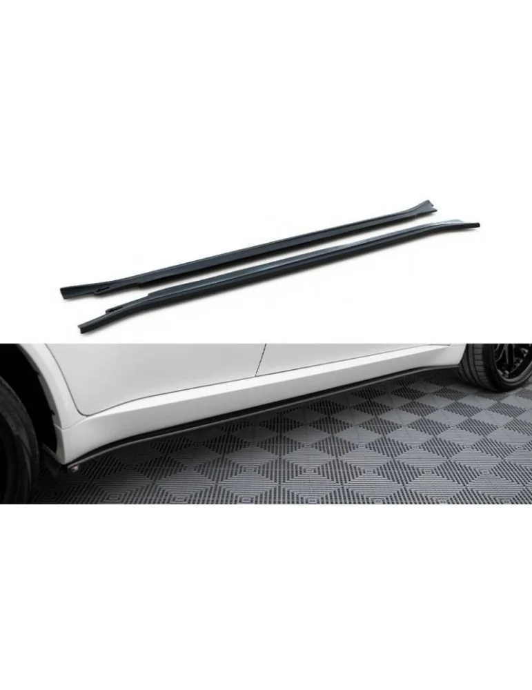 Set des diffeuseur de Bas de caisse BMW X5 E70 Facelift M-pack - Maxton