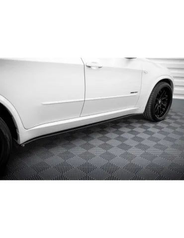 Set des diffeuseur de Bas de caisse BMW X5 E70 Facelift M-pack - Maxton