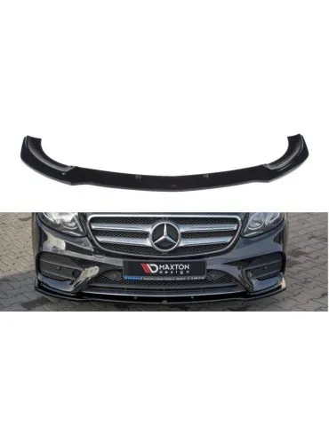 Lame de Pare-chocs Avant / Splitter MERCEDES-BENZ E43 AMG / AMG-Line W213 - Maxton