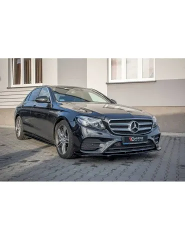 Lame de Pare-chocs Avant / Splitter MERCEDES-BENZ E43 AMG / AMG-Line W213 - Maxton