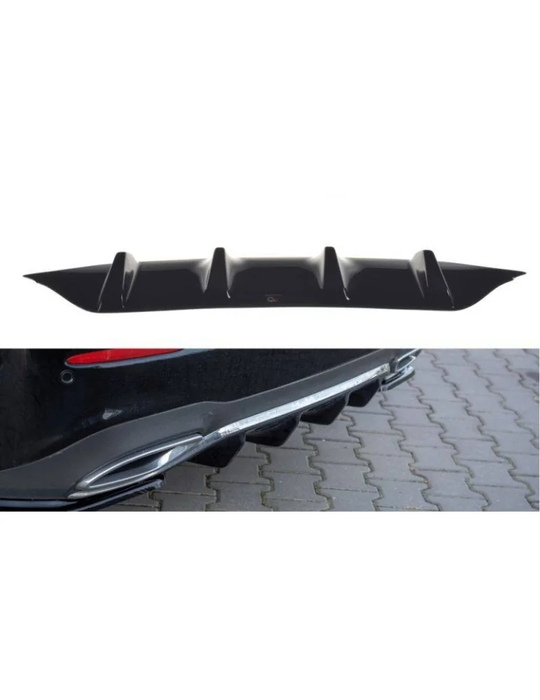 Lame / Diffuseur du Pare-chocs Arrière MERCEDES-BENZ E43 AMG / AMG-Line W213 - Maxton