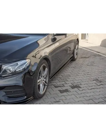 Set des diffeuseur de Bas de caisse MERCEDES-BENZ E43 AMG / AMG-LiNE W213 - Maxton
