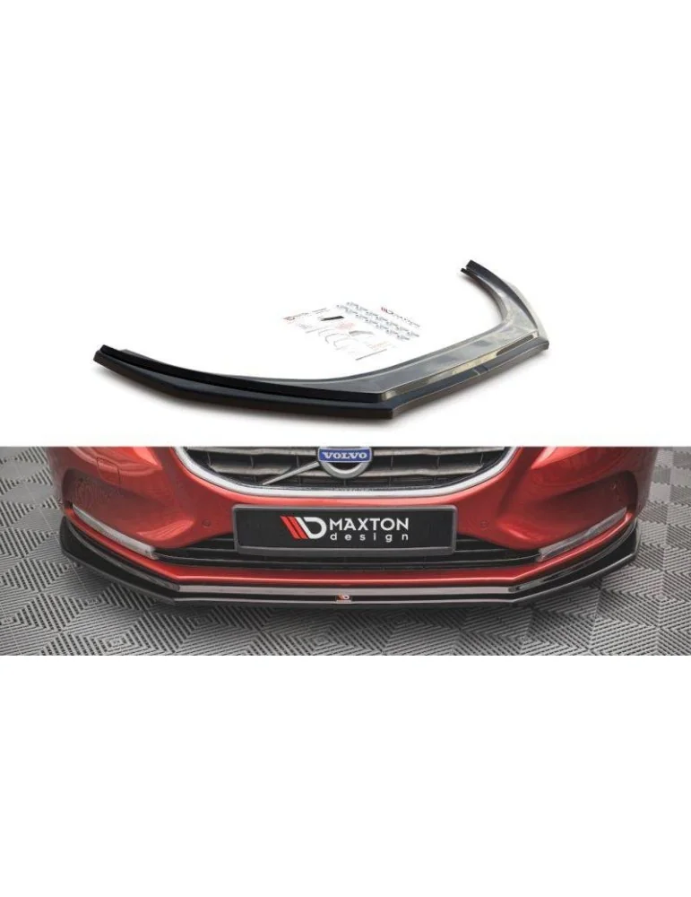 Lame de Pare-chocs Avant / Splitter VOLVO V40 - Maxton