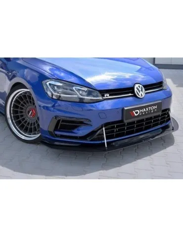 Lame de Pare-chocs Hybrid sport Avant VW GOLF 7 R / R-Line Facelift ABS - Maxton