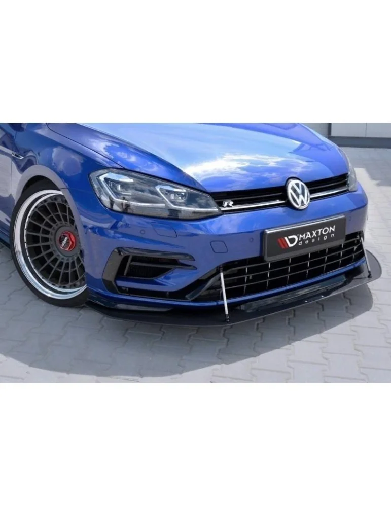 Lame de Pare-chocs Hybrid sport Avant VW GOLF 7 R / R-Line Facelift ABS - Maxton