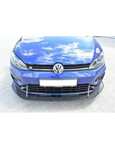 Lame de Pare-chocs Hybrid sport Avant VW GOLF 7 R / R-Line Facelift ABS - Maxton